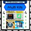 Multi Kits  4 drum kits in 1 package - see more information